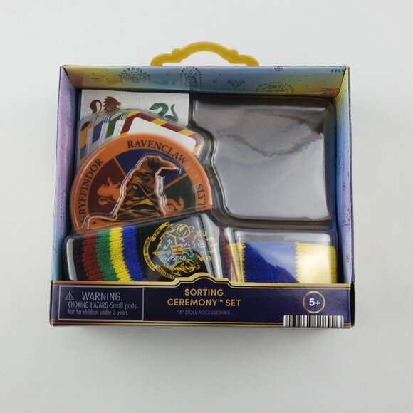 New Harry Potter 18” Doll Clothes Accessories GRYFFINDOR Sorting Hat Lot Jacket - Picture 8 of 9